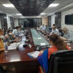 Hon'ble Vice Chairperson taking Review Meeting of Kashmir Division JK KVIB on 17.7.2020